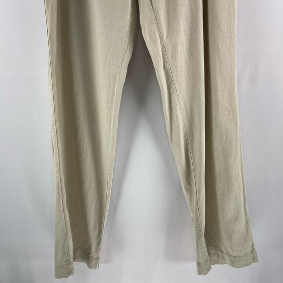 Cubavera Linen Blend Drawstring Pants Size L - Picture 4 of 9
